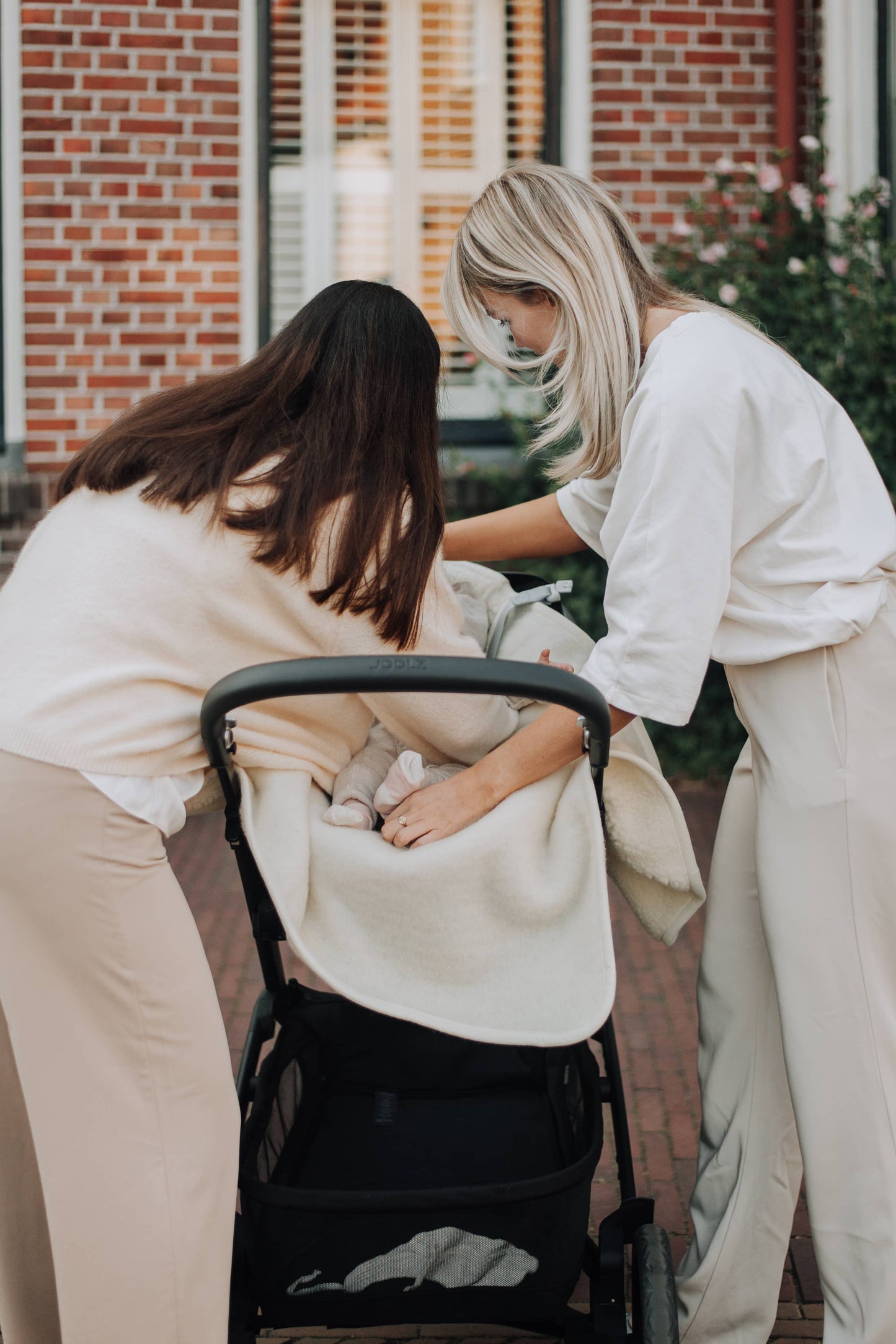 Wikkeldeken met maxi-cosi opening