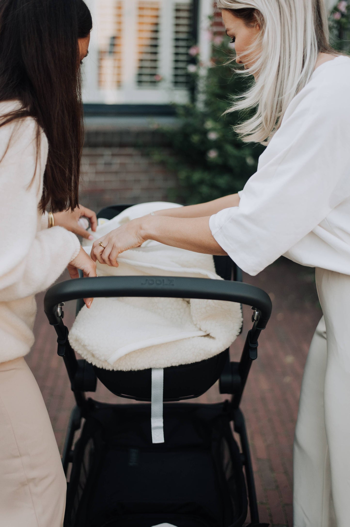 Wikkeldeken met maxi-cosi opening