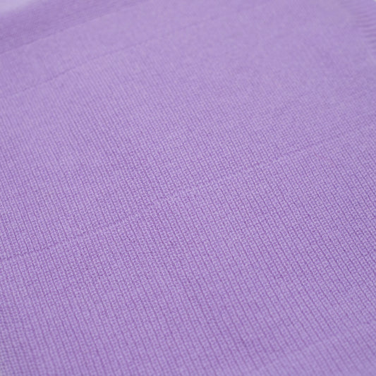 Wollen Babydeken / Kinderdeken / Wikkeldeken - Gebreid 100% Merinowol - Orchid🫧