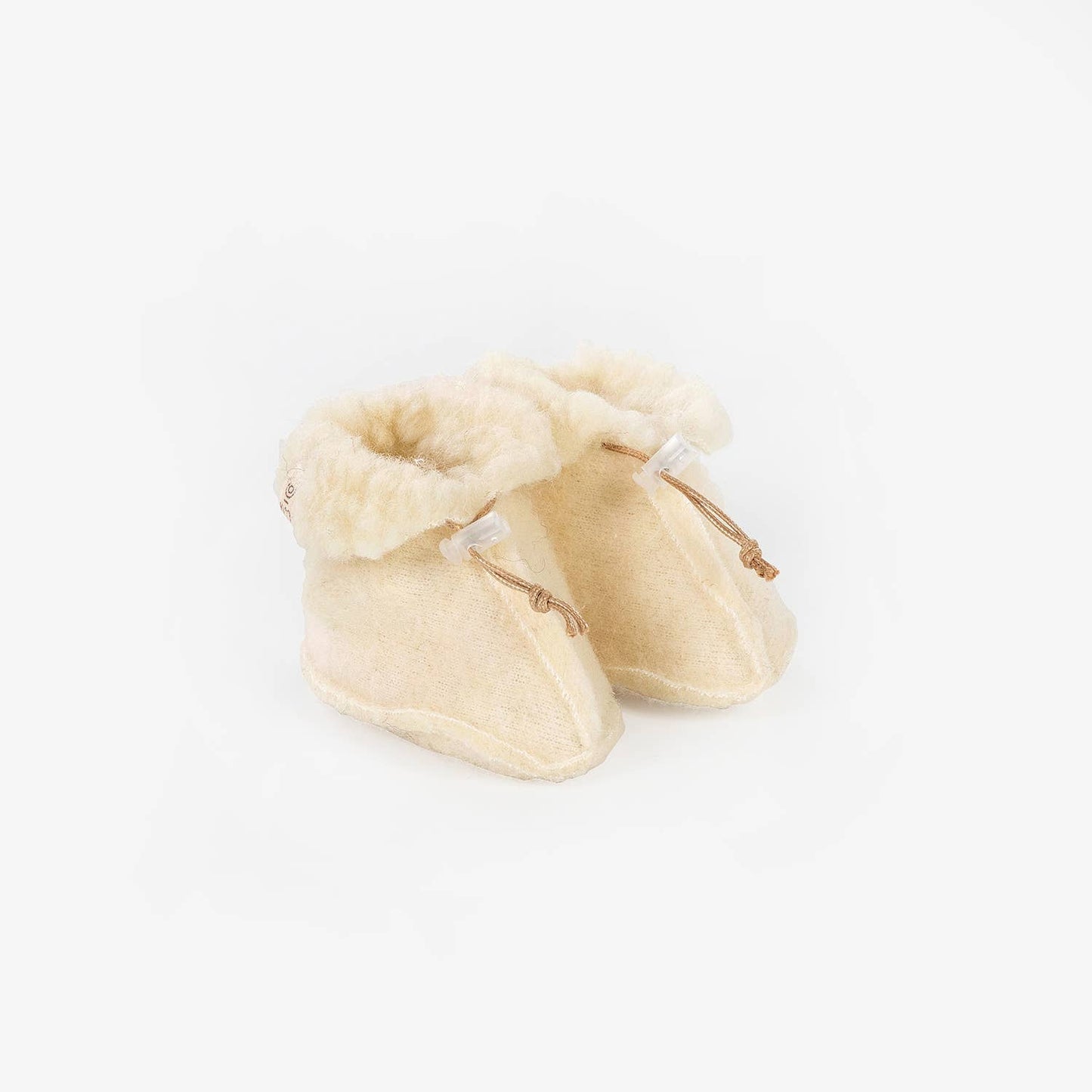 Babyslofjes 100% Merinowol: M 6/12 maanden 🫧