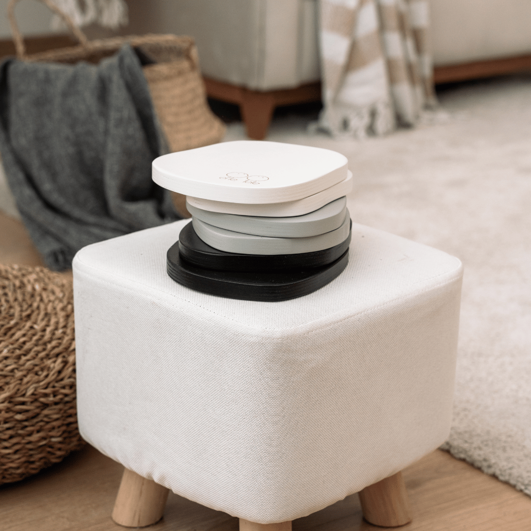 Tipi • Montessori Balans Stapstenen: Zwart en wit