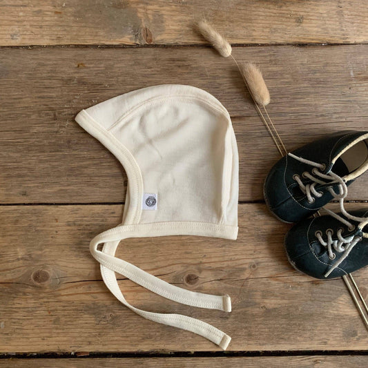 Baby Strikmuts 100% Merinowol – Naturel: 50 🫧