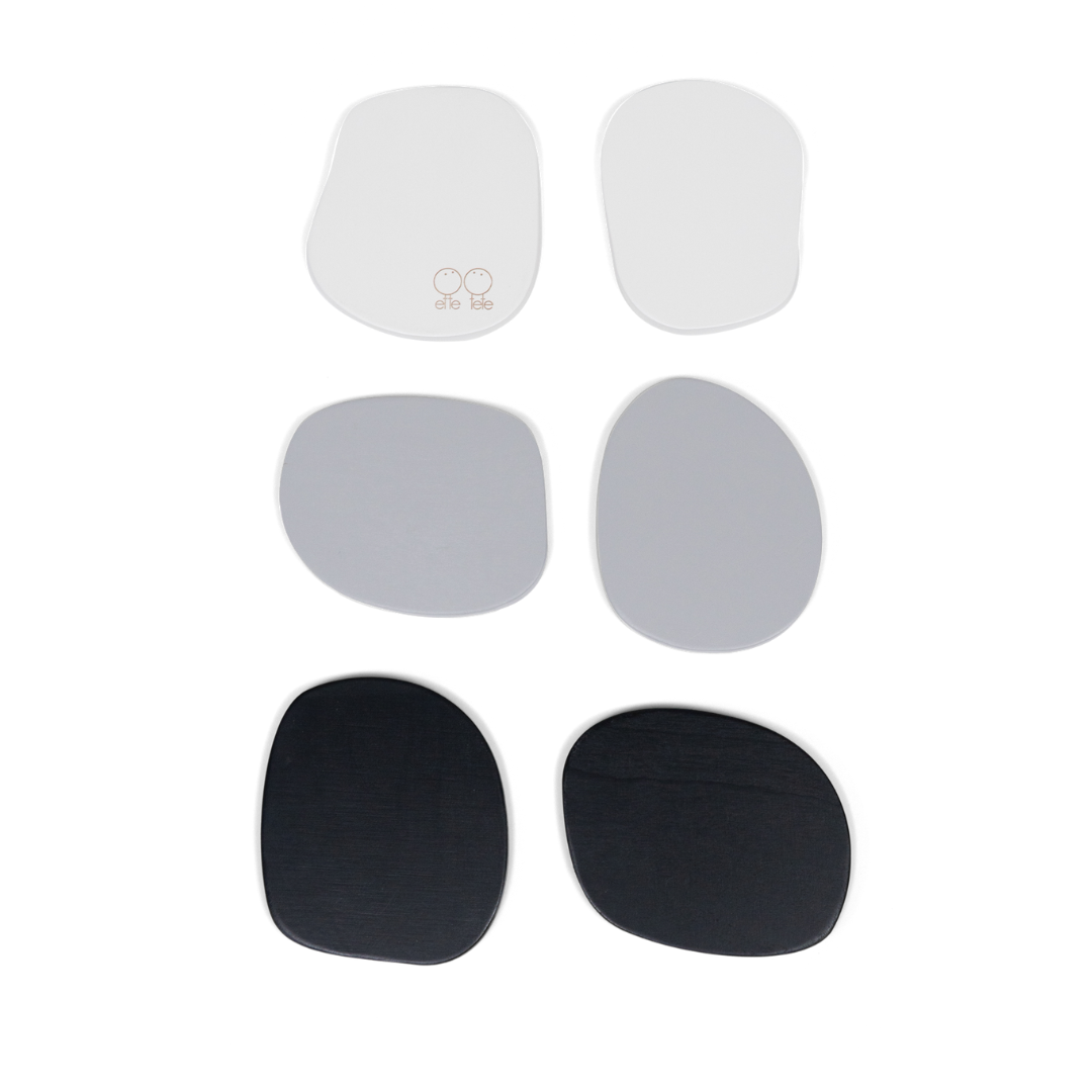 Tipi • Montessori Balans Stapstenen: Zwart en wit