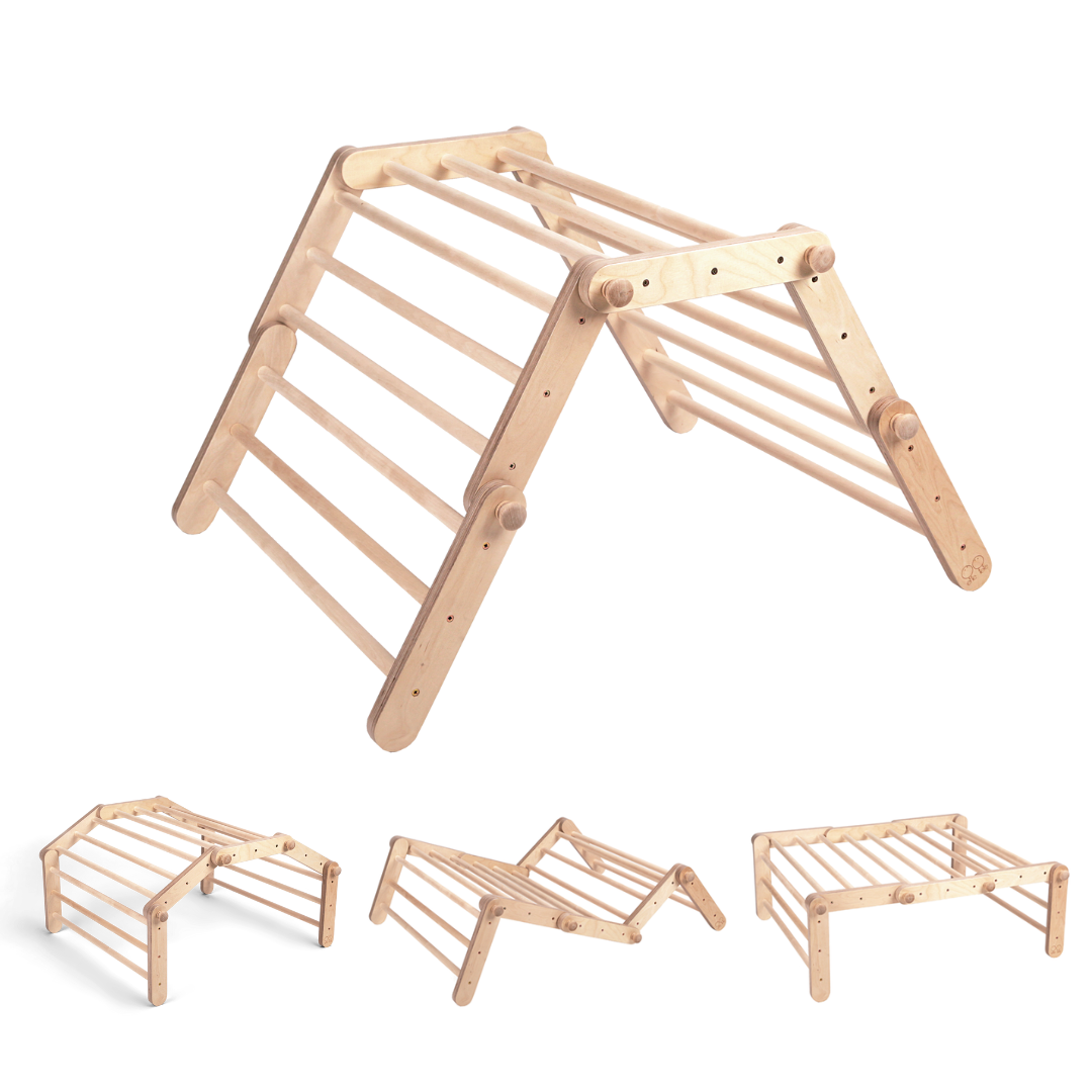 FIPITRI® • 5-segmenten Aanpasbaar Klimrek • Geïnspireerd door Emmi Pikler: