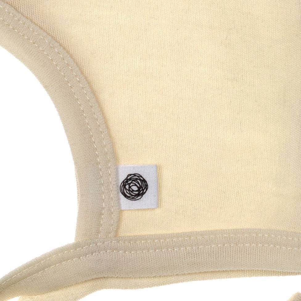 Baby Strikmuts 100% Merinowol – Naturel: 68 🫧