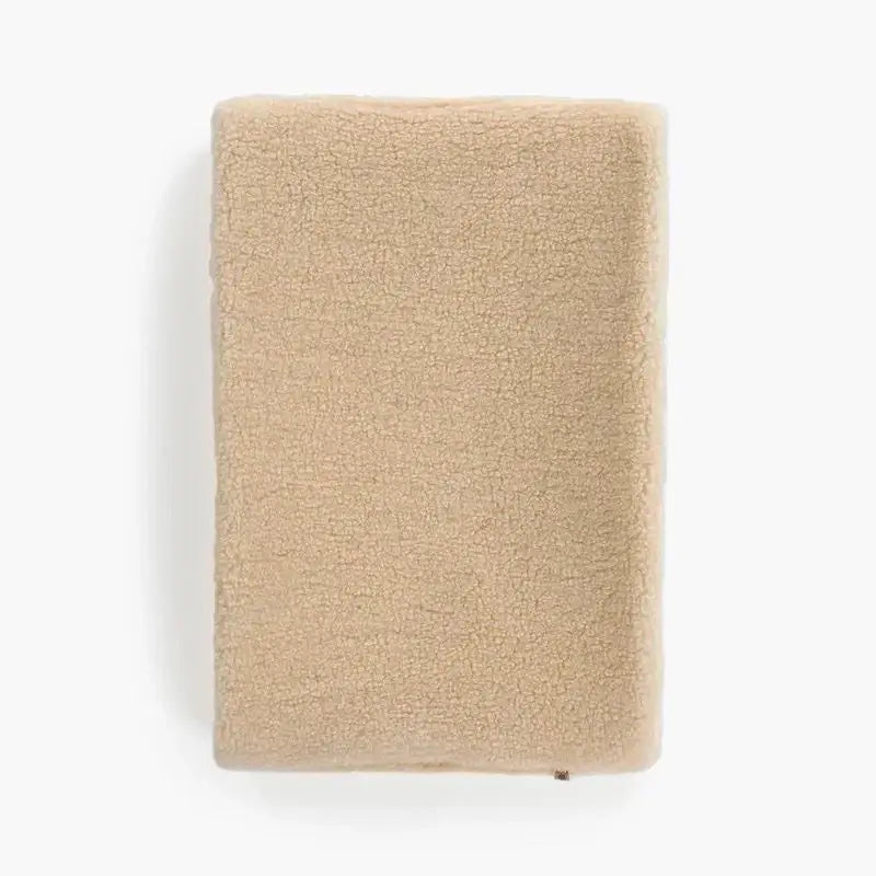 Aankleedkussenhoes - 100% Merinowol - Naturel - Beige🫧