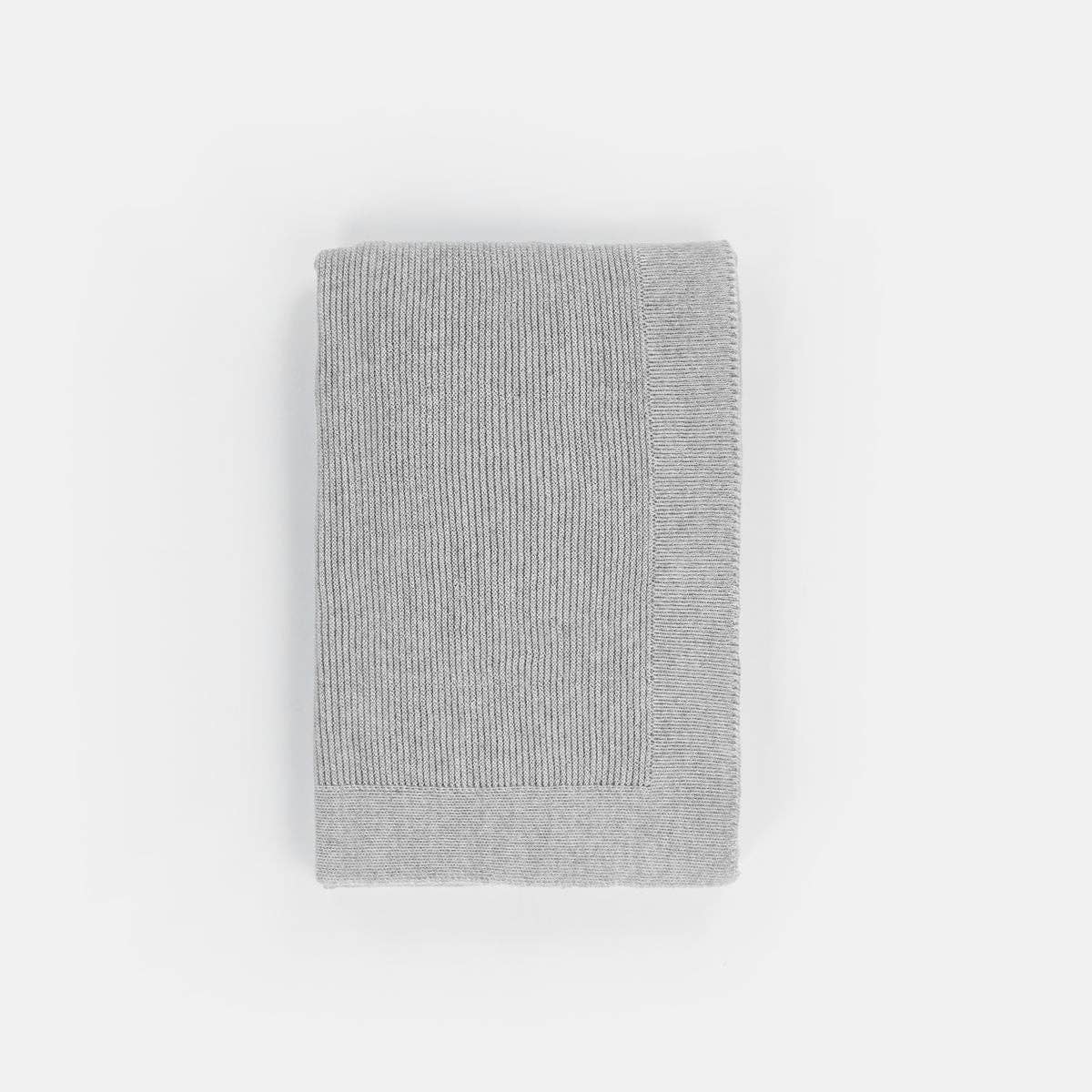 Wiegdeken - Knitted  100% Merinowol: Naturel 🫧
