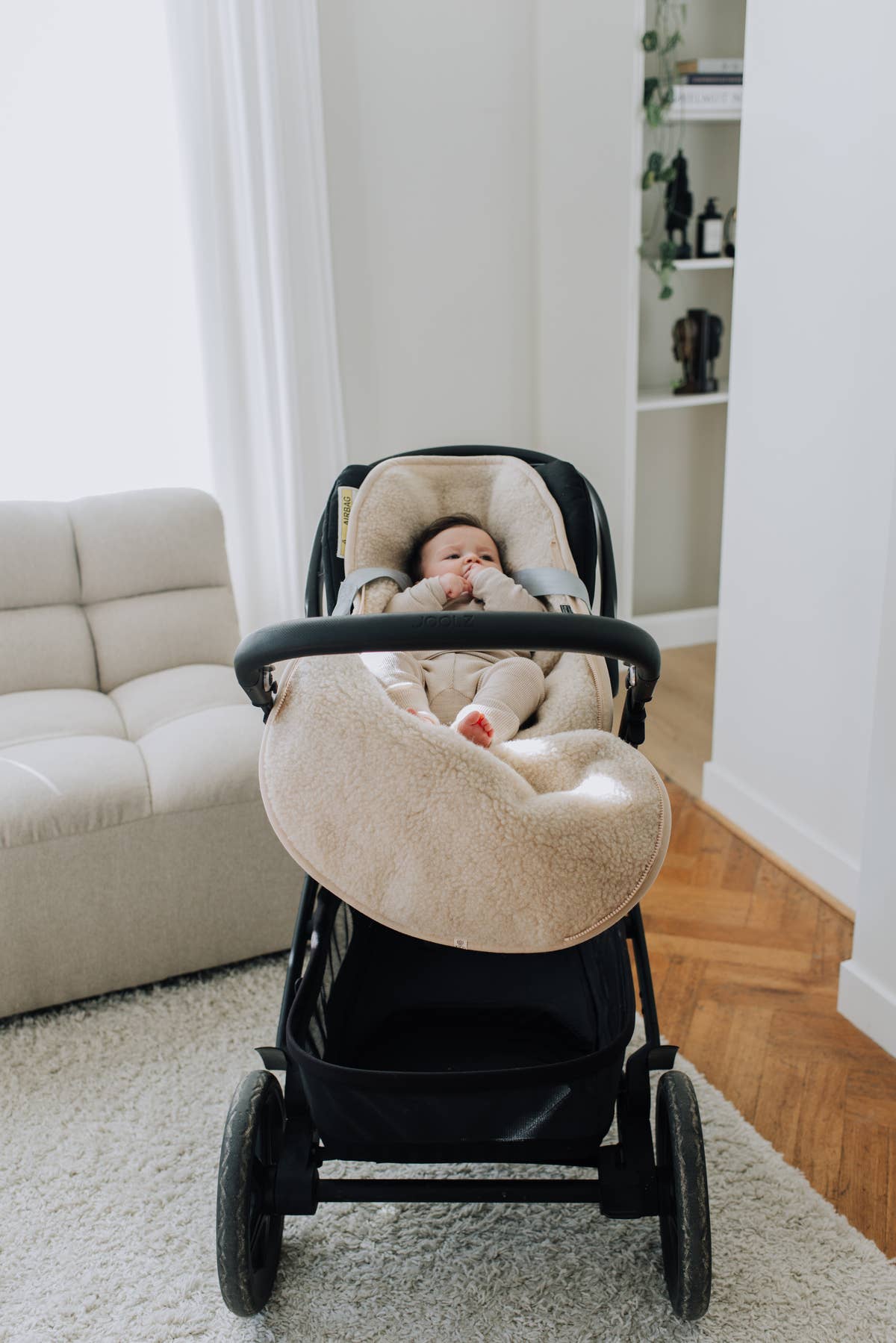 💌 Voetenzak voor autostoel en Maxi Cosi - 100% Merinowol 🫧